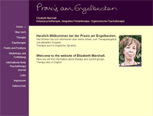 Tablet Screenshot of praxis-am-engelbecken.de